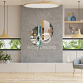 Abstract Mirror Wal Decor