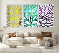 Mirrored Acrylic Tree Wall Art: Modern Abstract Decor