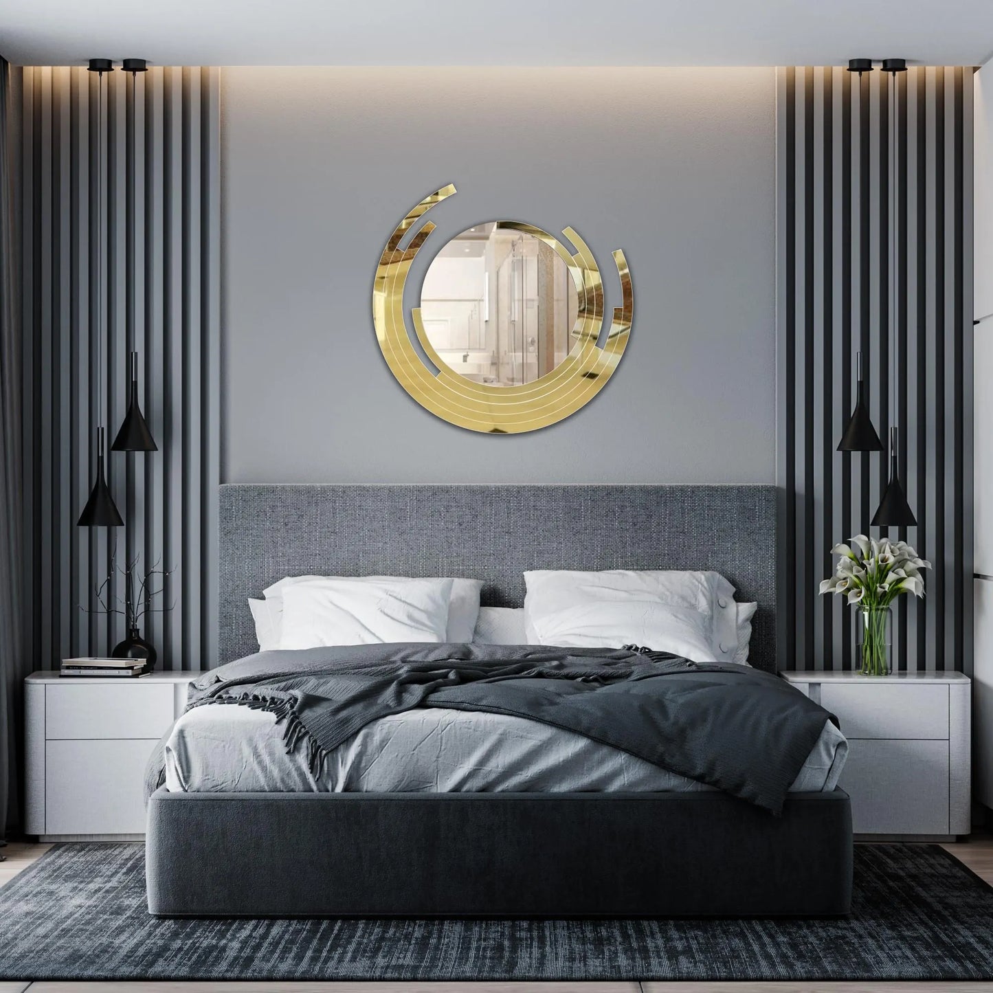 Elegant Round Mirror