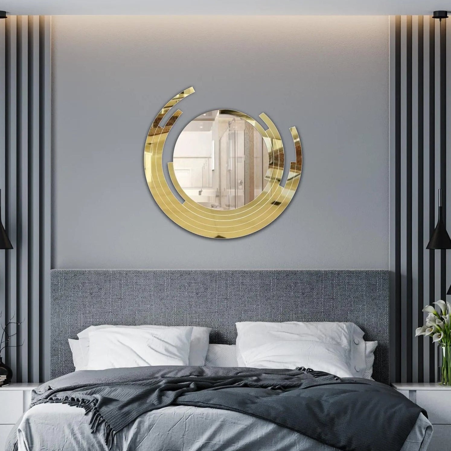 Premium Elegant Round Mirror